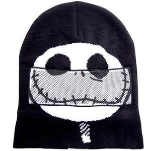 The Nightmare Before Christmas Jack Skellington Roll Down Beanie Hat